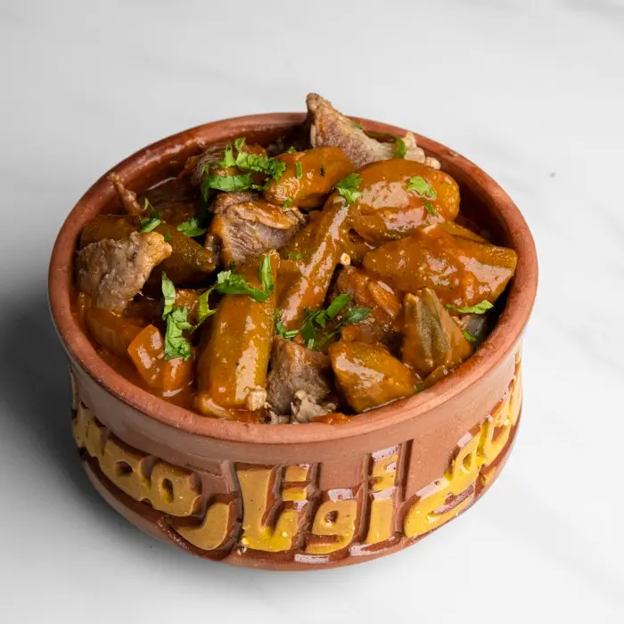 طاجن ورق عنب بالكوارع